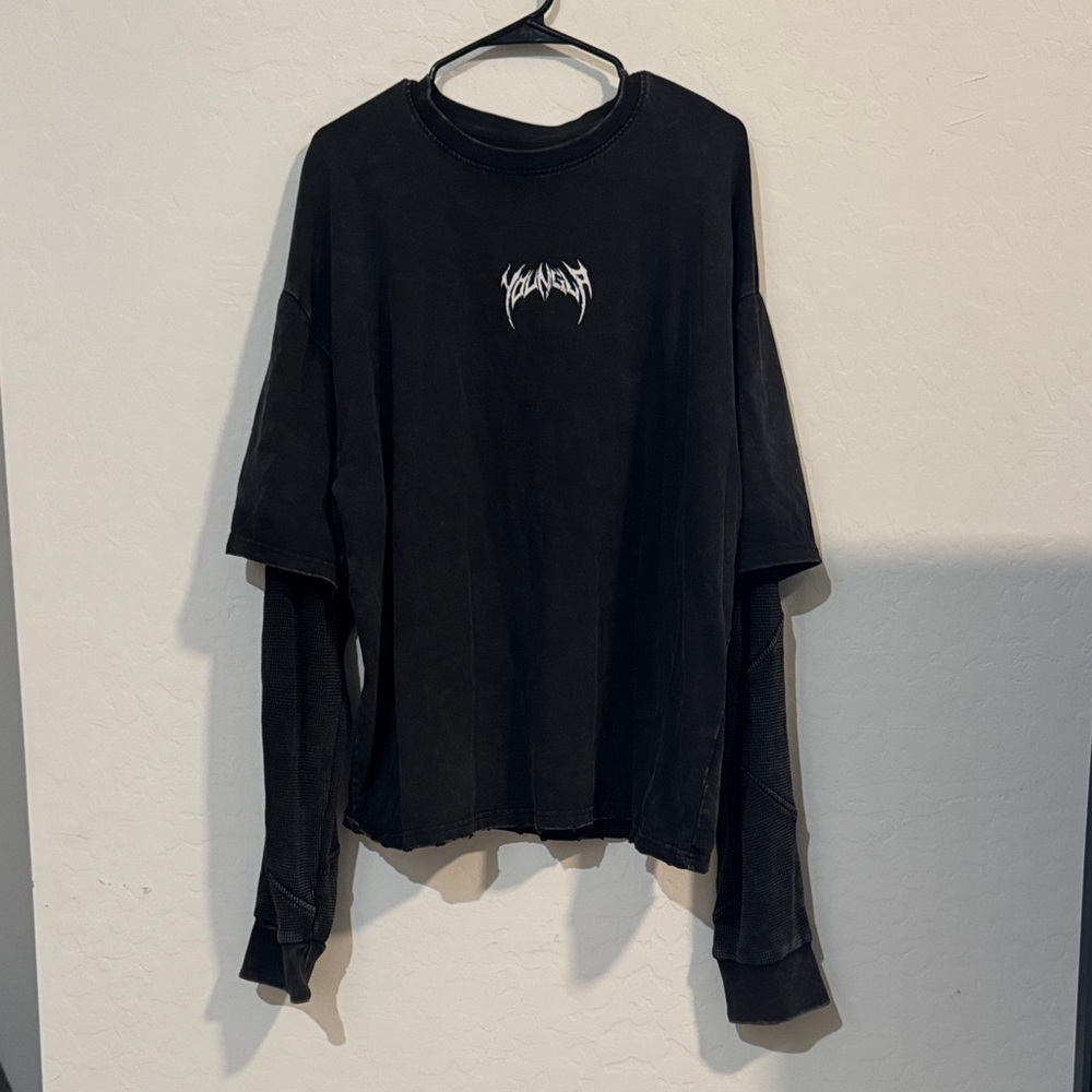 YoungLA Charcoal Graphic Tee
